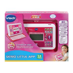 Portátil Y Tablet 2 En 1 Genio Little App Rosa Vtech