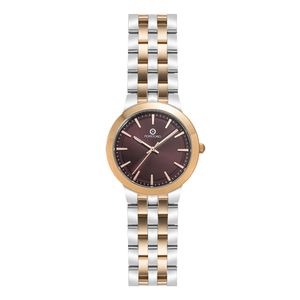 Reloj Dama Moda Acero Modelo Ttrgd3519B Color Combinado Marca Montescano