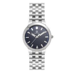 Reloj Caballero Moda Acero Modelo Tacb3519A Color Plata Marca Montescano