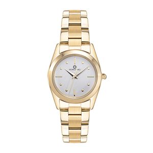 Reloj Dama Moda Acero Modelo Tagd3525 Color Dorado Marca Montescano