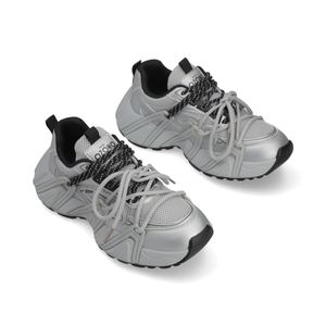 Tenis Capa de Ozono Tipo Chunky 680601 Plata