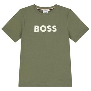 Playera Boss Manga Corta Logo Estampado para Niño