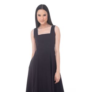 Vestido Sarah Bustani Midi Sin Manga