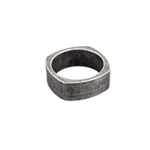 Anillo Modelo Fcpa005-10 Color Gunmetal Marca Flat Capsa Talla 10