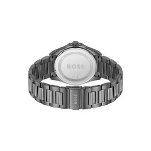 Reloj Caballero Moda Acero Modelo 1514175 Color Gris Marca Boss
