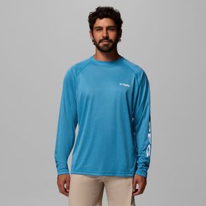 Playera Cuello Redondo Manga Larga Columbia