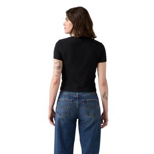 Playera Levi's Essential Sporty EMB Negro
