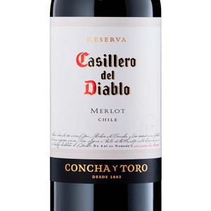 Vino Tinto Casillero Del Diablo Merlot 750ml