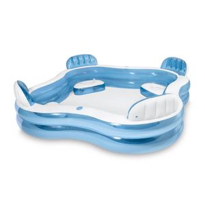 Piscina Inflable Familiar Intex 2.29 m x 2.29 m x 66 cm