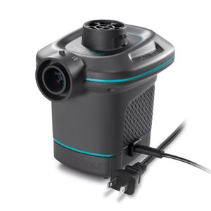 Bomba De Aire Eléctrica Quick Fill Intex Llenado Rápido 10-120 V