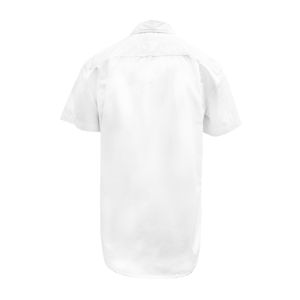 Camisa Manga Corta 51% Poliéster - 49% Algodón Blanca