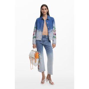 Jeans Desigual Embroidered Culotte